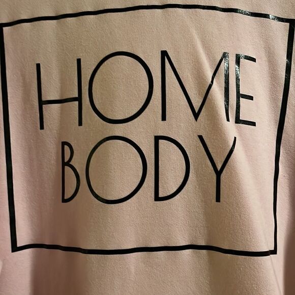 NWOT Home Body Pale Pink Hoodie - Picture 4 of 7